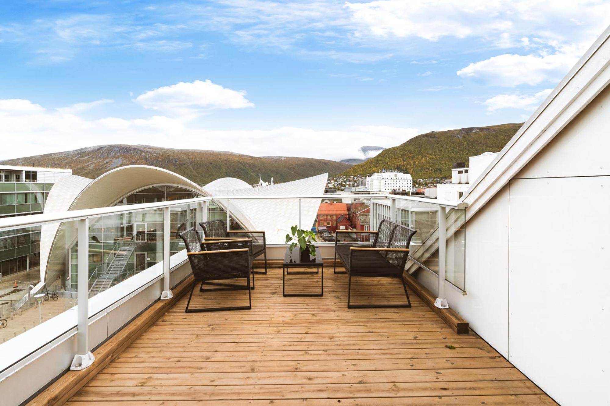 The View Apartment ทรอมโซ ภายนอก รูปภาพ