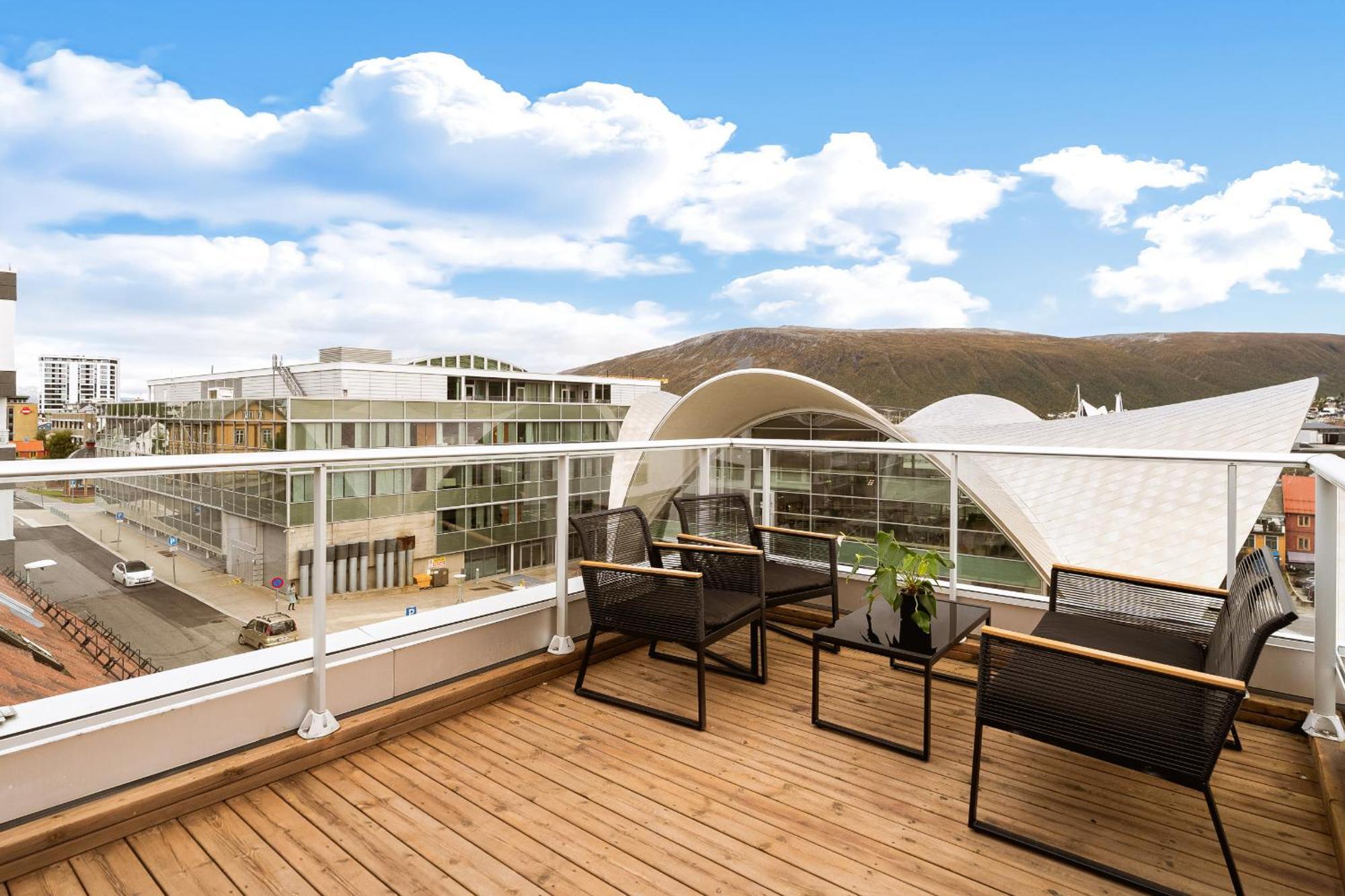 The View Apartment ทรอมโซ ภายนอก รูปภาพ